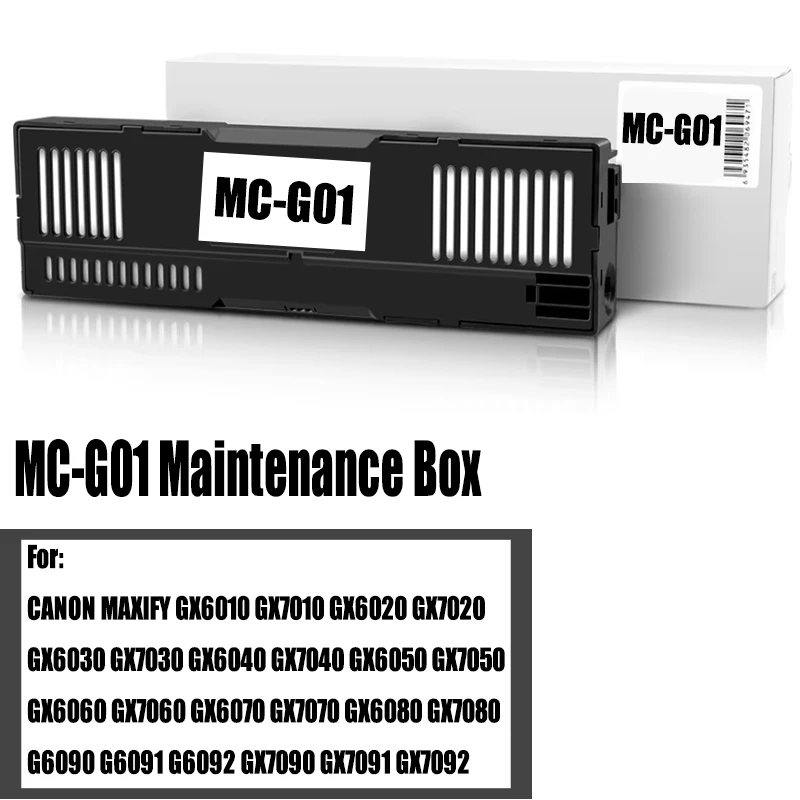 MC-G01 Maintenance Tank for Canon MAXIFY GX7021 GX6021 GX5020 GX5520X GX6010 GX6020 GX6030 GX6040 GX6050 GX6060