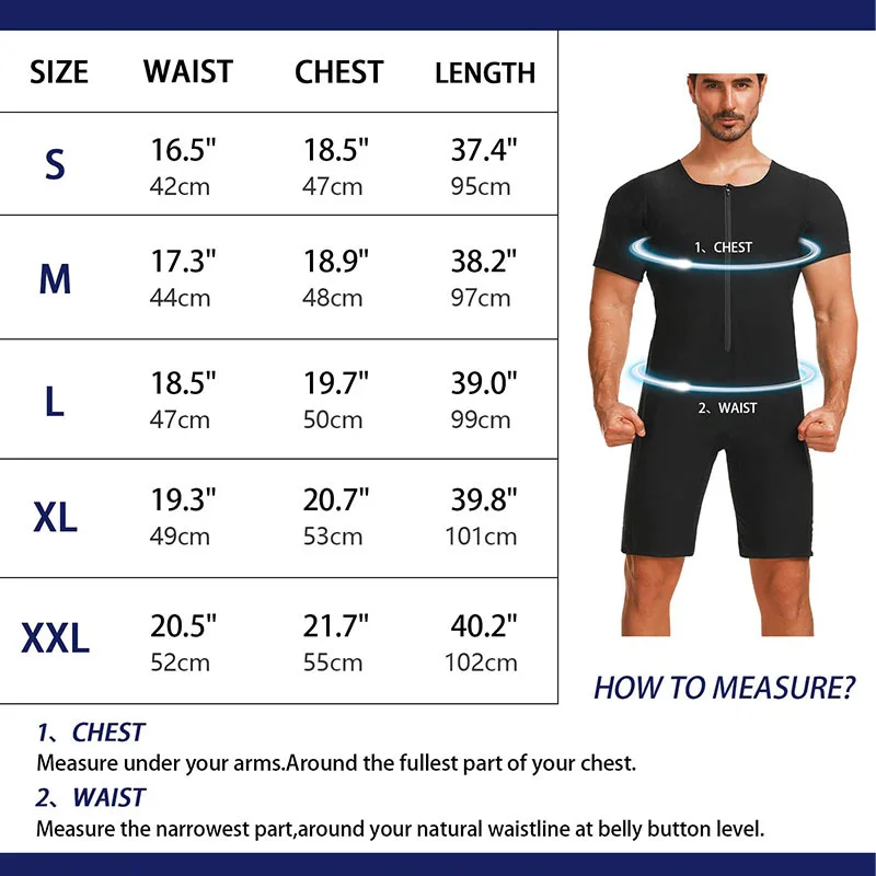 الرجال 3 في 1 ساونا قميص العرق الحرارة محاصرة فقدان الوزن كامل محدد شكل الجسم تجريب قصيرة الأكمام السراويل ممارسة اللياقة البدنية حللا