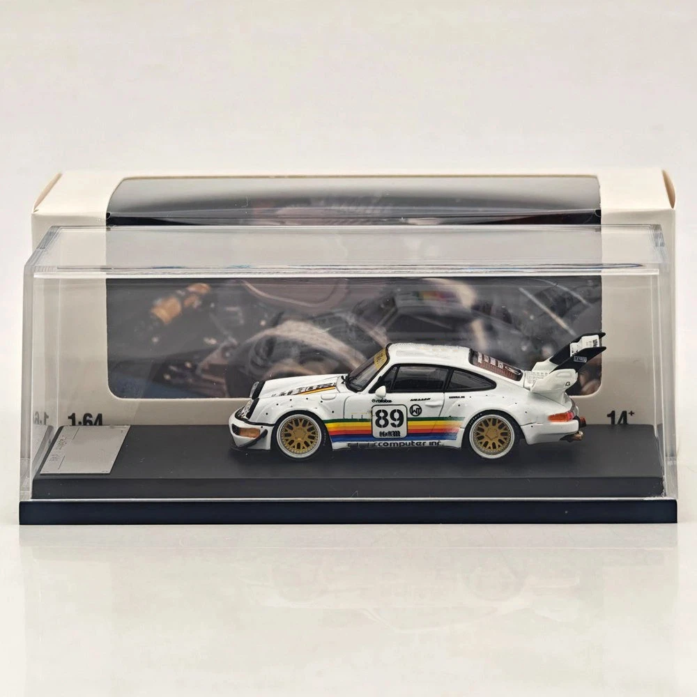 SW 1/64 for 911 RWB 993 #90 #89 Racing Sports Model Diecast Metal Car