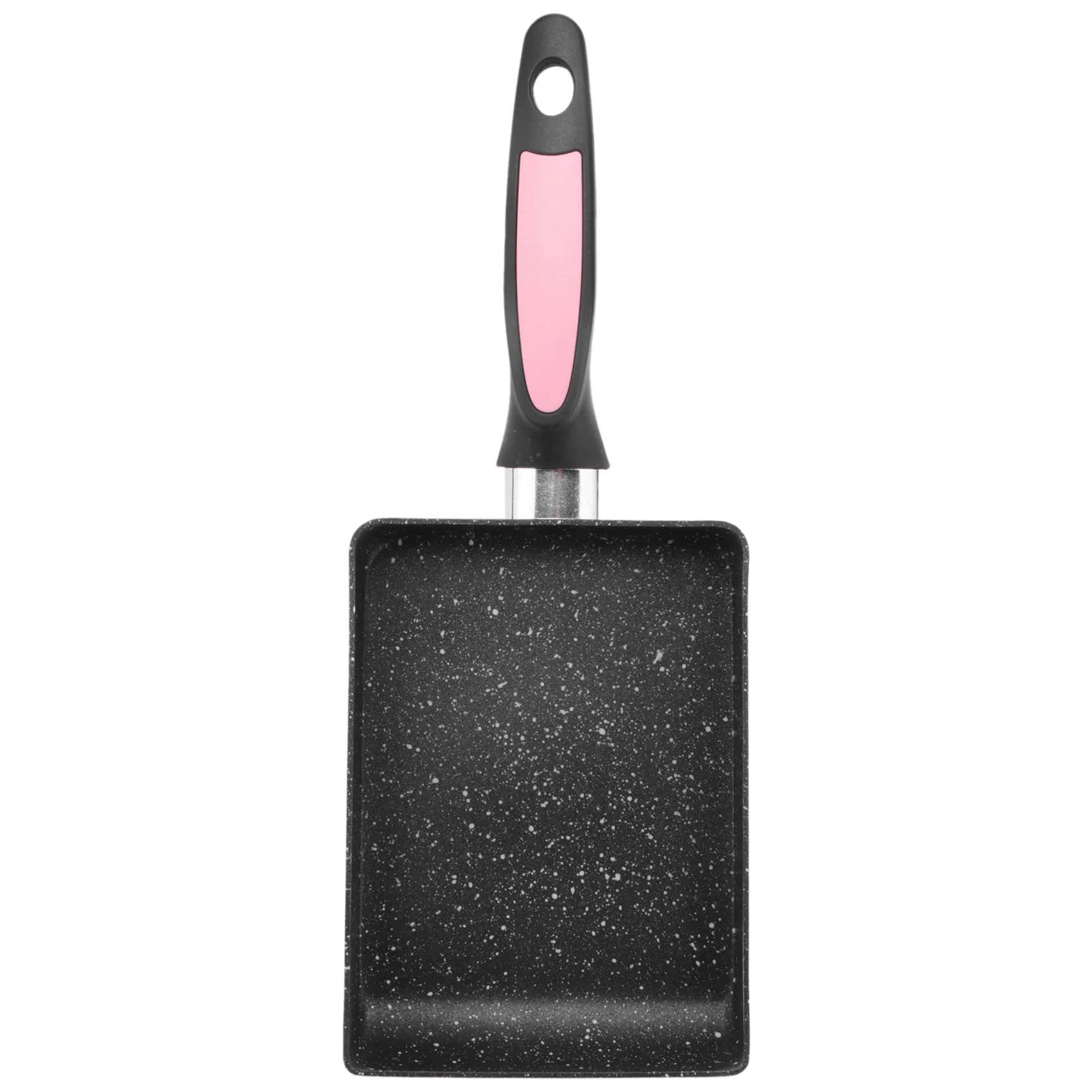 Tamagoyaki Pan Japanese Omelette Pan, Non-Stick Coating Square Egg Pan to Make Omelets or Crepes (Pink)