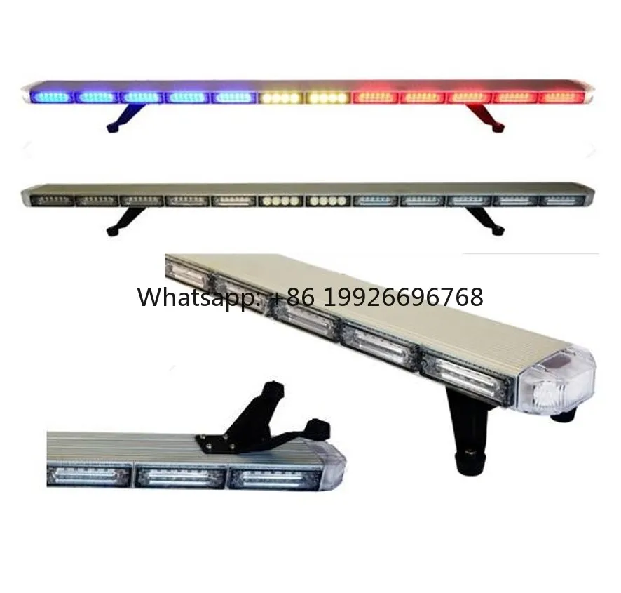 

Linear 6 LED Module 150cm/60 Inch 3 Watt Slim Strobe bar Light Emergency Lightbar Towing Recovery Strobe Light bar