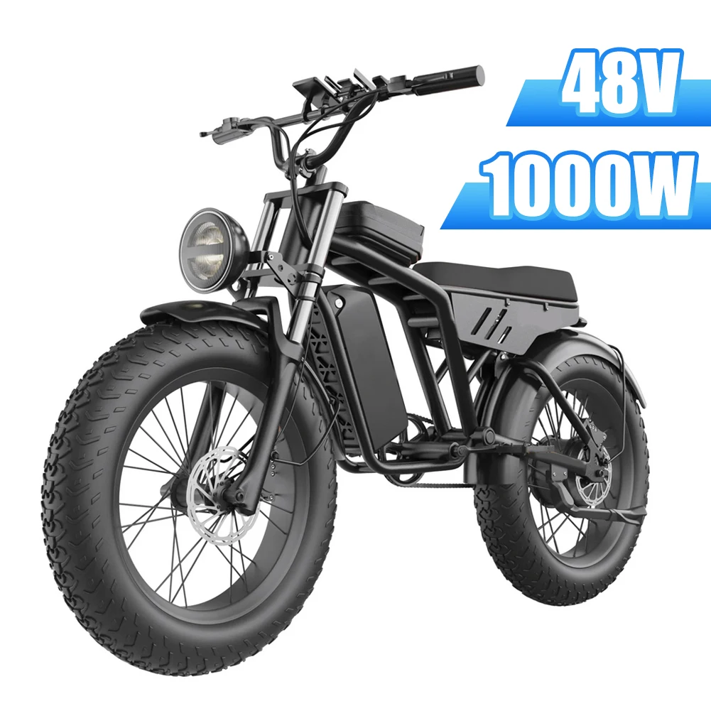 Battery Bike Electric 12.5ah Tire Removable Motor In