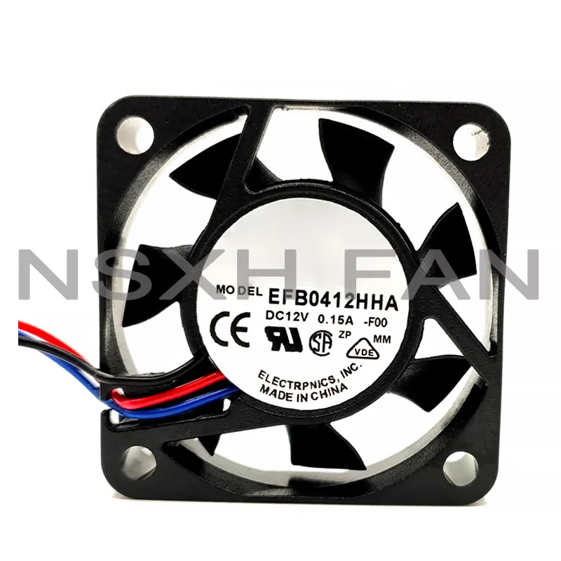 

EFB0412HHA 12V 0.15a 40X40X10mm 4cm 40MM Cooler Fan