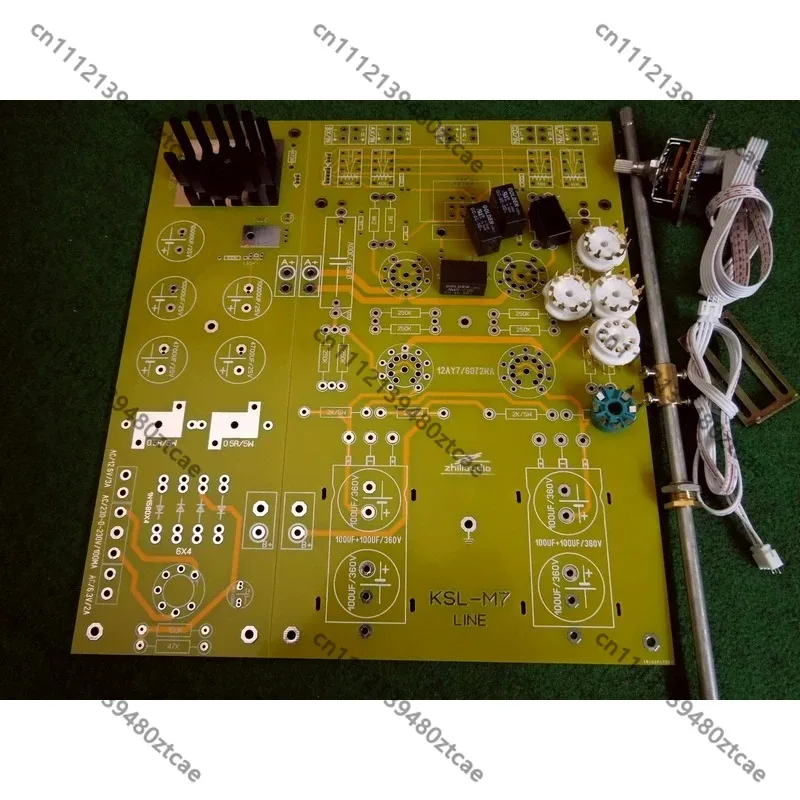 Hifi Tube Preamp Blank Circuit Board With And Without Potentiometer Rod Audio Equipment Mod Parts