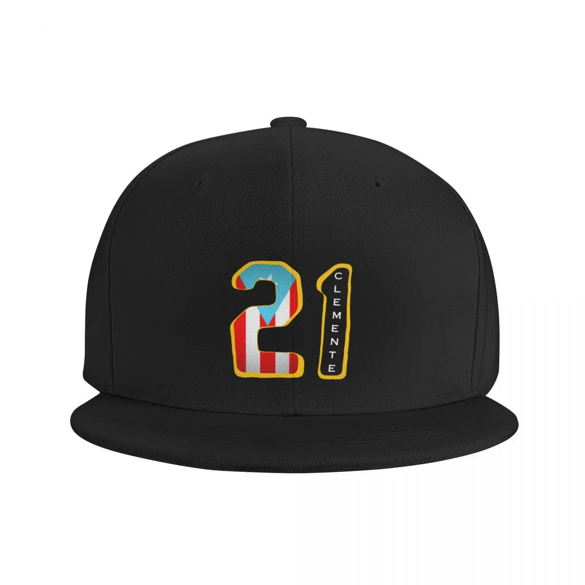 

Roberto Clemente 21 PR Flag Hip Hop Hat summer hats Snapback Cap Rugby Women'S Hat Men'S