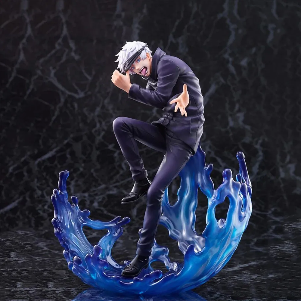 24CM Anime Jujutsu Kaisen Gojo Satoru Shibuya Scramble Figure PVC Action Figure Kids Toys Model Action Figure Kids Toys Model