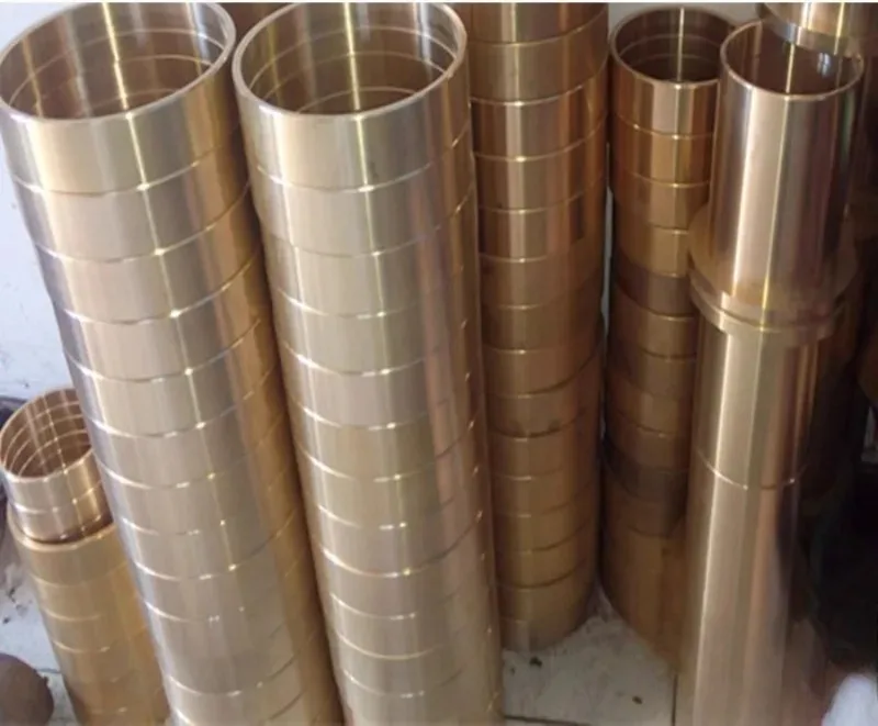 13/16x2500 shearing machine copper sleeve heavy punching shear gear tin bronze composite iron sleeve