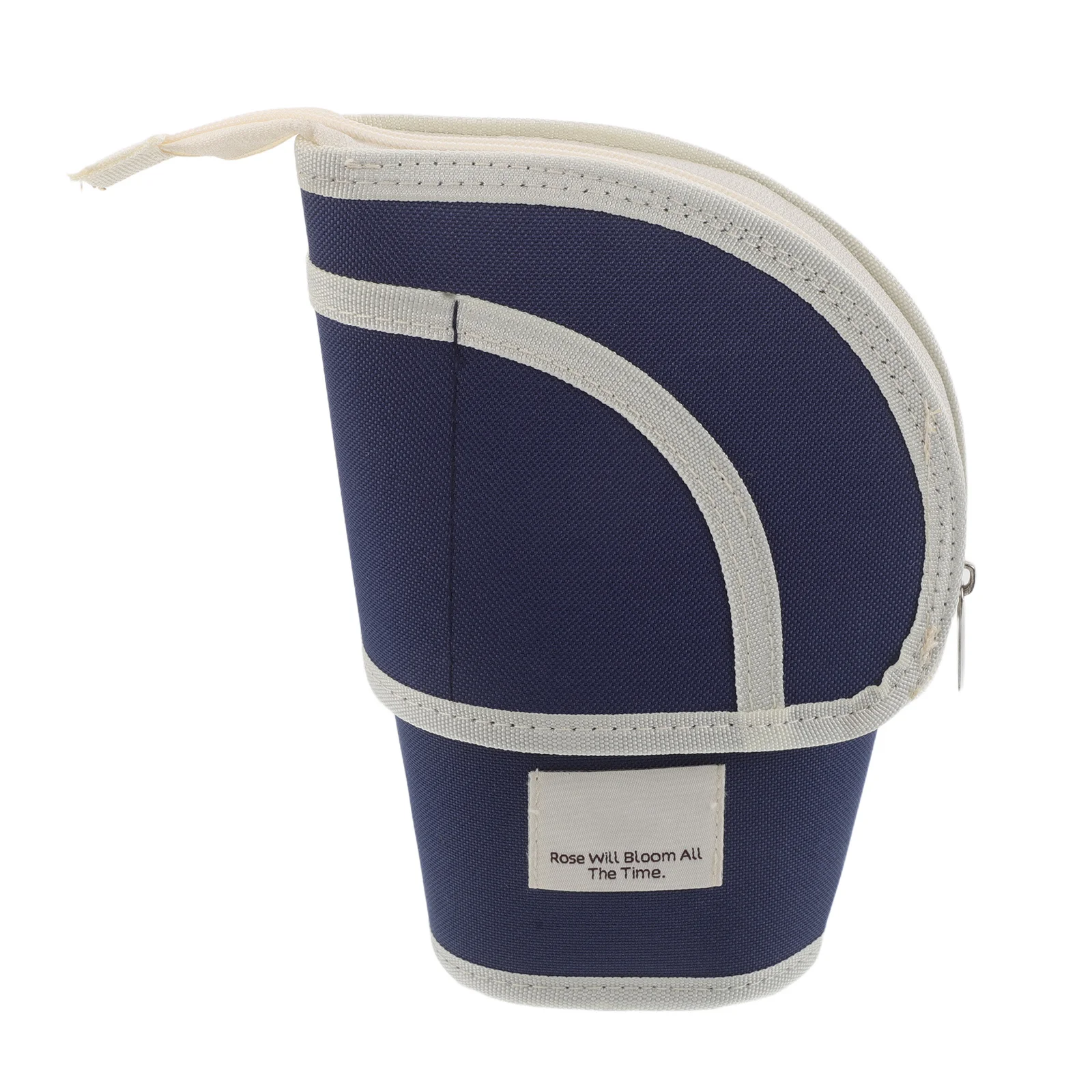 

Stretch Canvas Pencil Case Large Capacity Adjustable Organizer For School Student Stationery Storage Pouch Teens Girls High