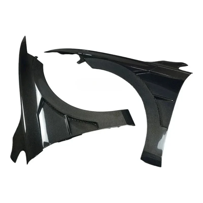 New GTI Carbon Fiber Side Bumper and Front Fender Vents for VW GOLF 8 R LINE GTI