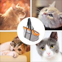 s Pet Large Puppy Carrier Bag Large Breathable Mesh Dog Cat Travel H held Outdoor Puppy 12kg Capacity Foldable Ventilated
