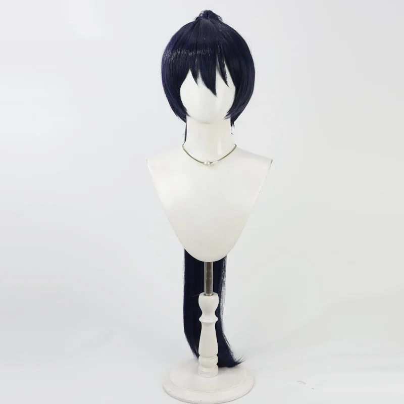 Game Limbus Company Hong Lu Cosplay Wig Halloween Party Prop Synthetic Hair Heat Resistant Fiber + Wig Cap