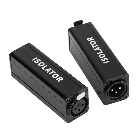 Professional Mono Common Ground Audio Isolator Acoustic Noise Filtering To Eliminate Current Sound Balancing Adapter-A53R