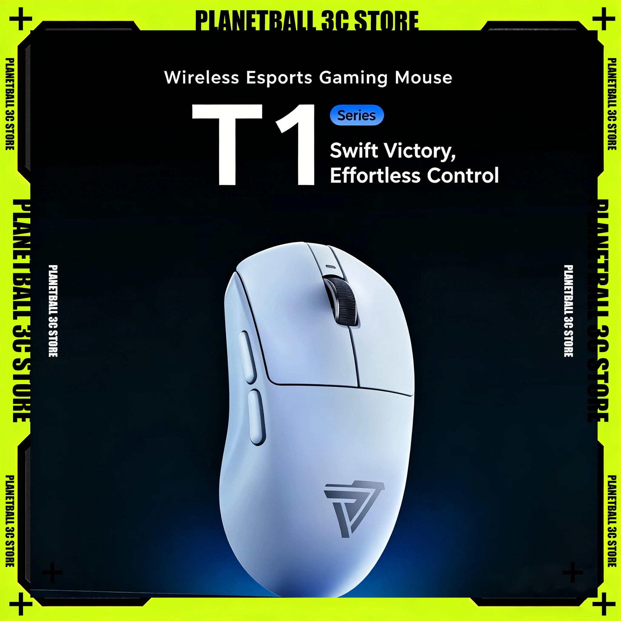 Titanelite T1 Pro Bluetooth Tri-mode Gaming Mouse, Ultra Lightweight Ergonomic Esports Mouse PC Laptop Gamer Supplies