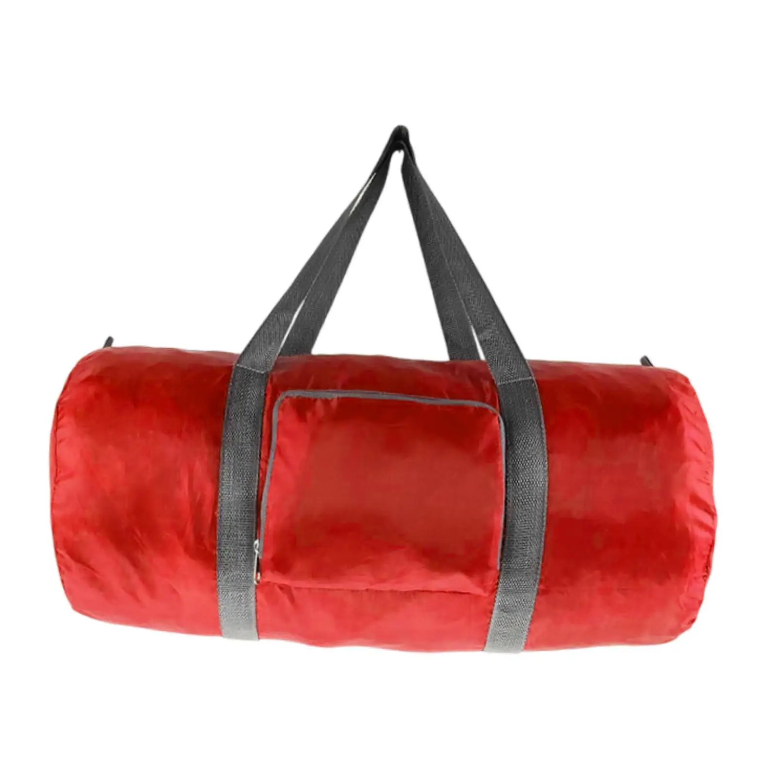 Foldable Travel Duffel Bag Tote Handbag Cylindrical Portable Overnight Weekender Bag Carry on for Outdoor Hiking Beach Sports