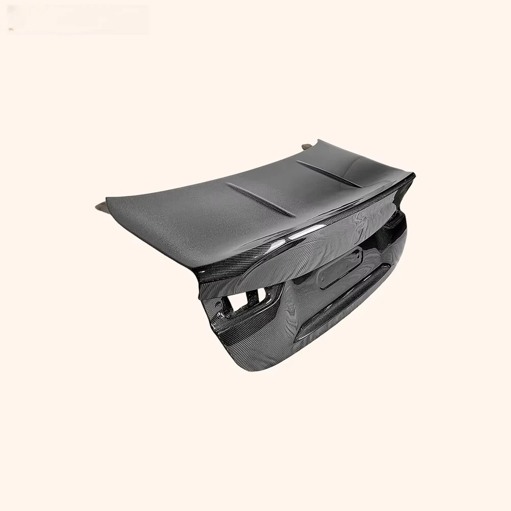 For M4 G82 2020-24 2 Door Coupe Ducktail Carbon Fiber Rear Trunk Boot Lid 5