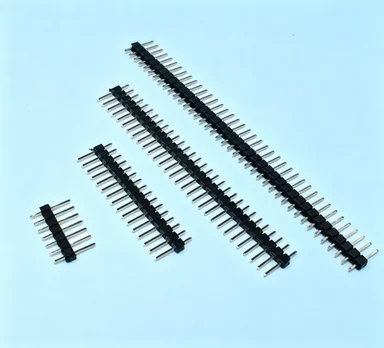 40 Pin 2.54mm Stright Female Single Row Pin Header Strip PCB Connector 10PCS