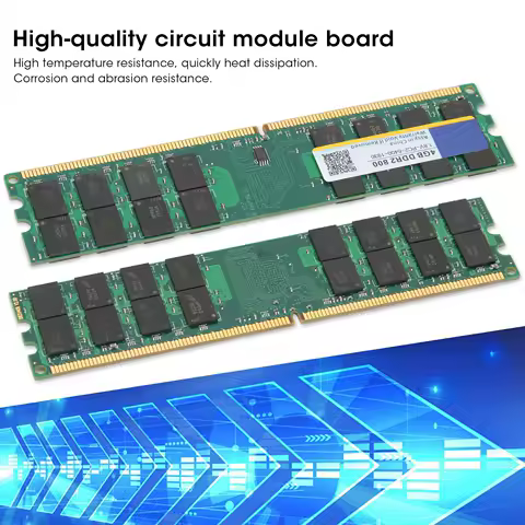 800Mhz Memory PC2‑6400 Memory Xiede Desktop Computer Memory Bar Module DDR2 4GB 800Mhz PC2‑6400 1.8V for AMD 2nd Gen Storage