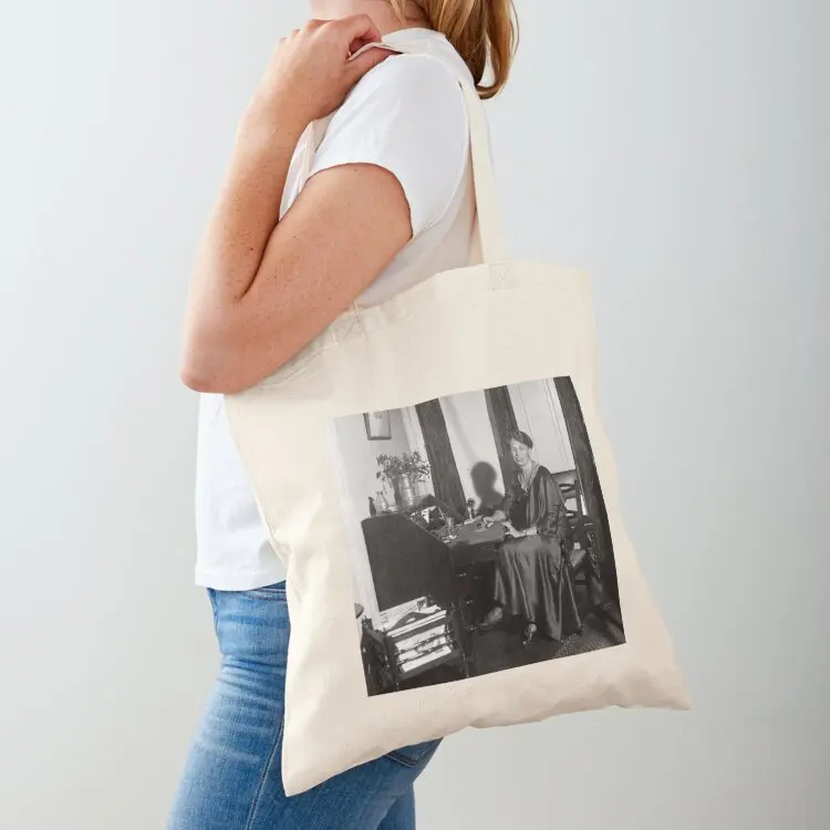 Eleanor Roosevelt sentada en su escritorio - Circa 1933 Bolso de tela para mujer, bolso de compras, bolso de mano para mujer