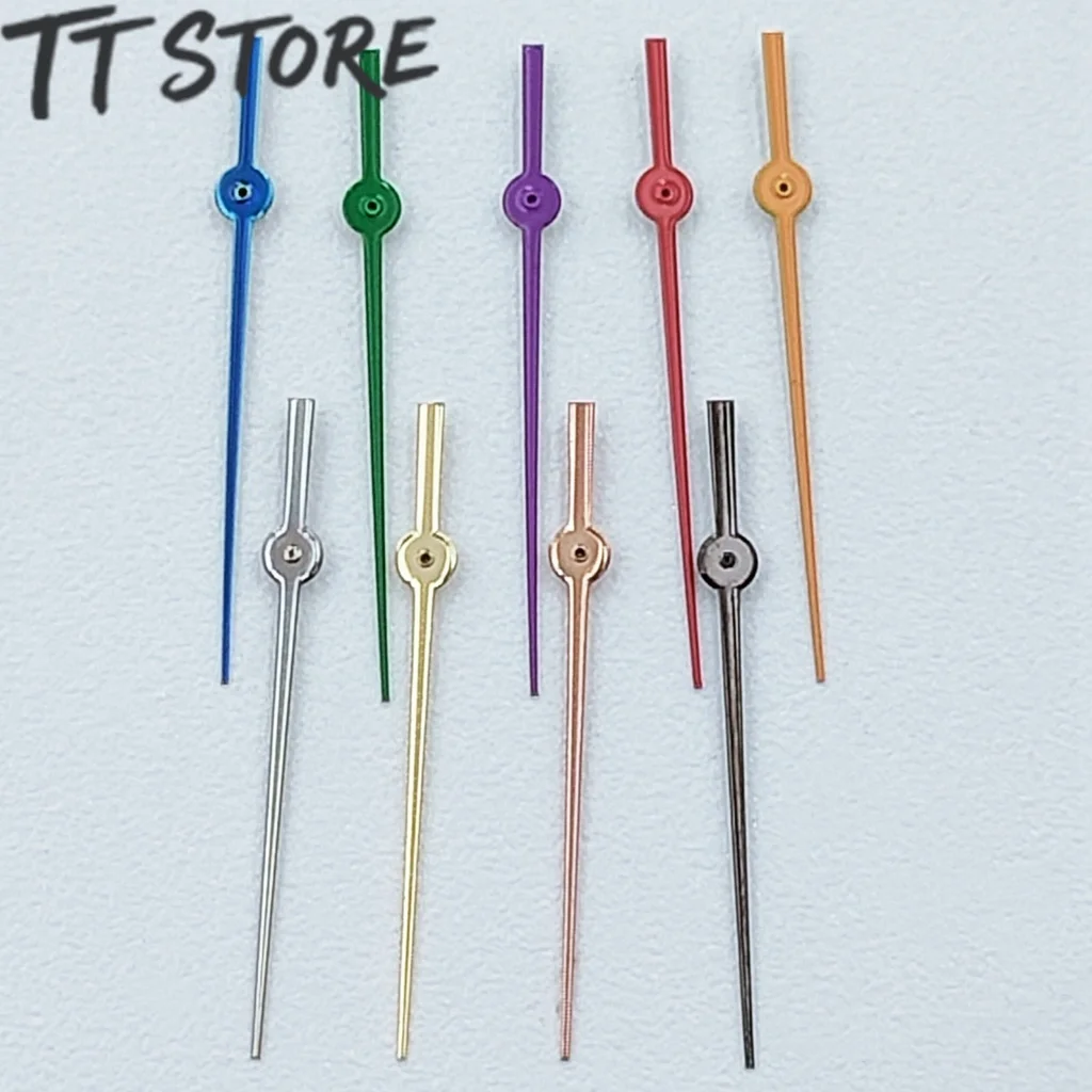 NH35 NH36 7S26 7S36 4R35 4R36 حركات 12.5 ملم فضي أسود أخضر أزرق أحمر أرجواني برتقالي ساعة يد ثانية واحدة