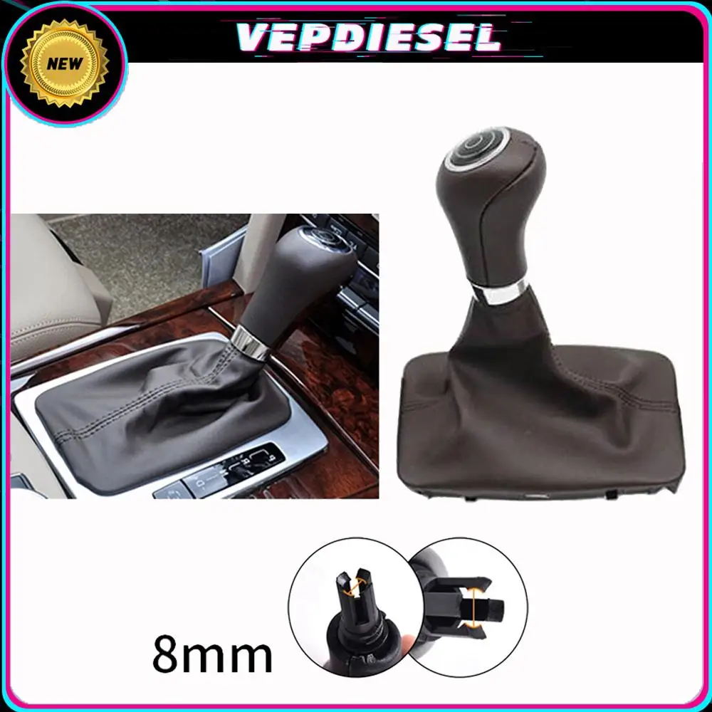 

New Gear Shifter Knob W/ Boot For Mercedes Benz C E Class W204 W212 W207 GLK C204 2007-2013 A204 267 2310 Handle Gear Lever Knob