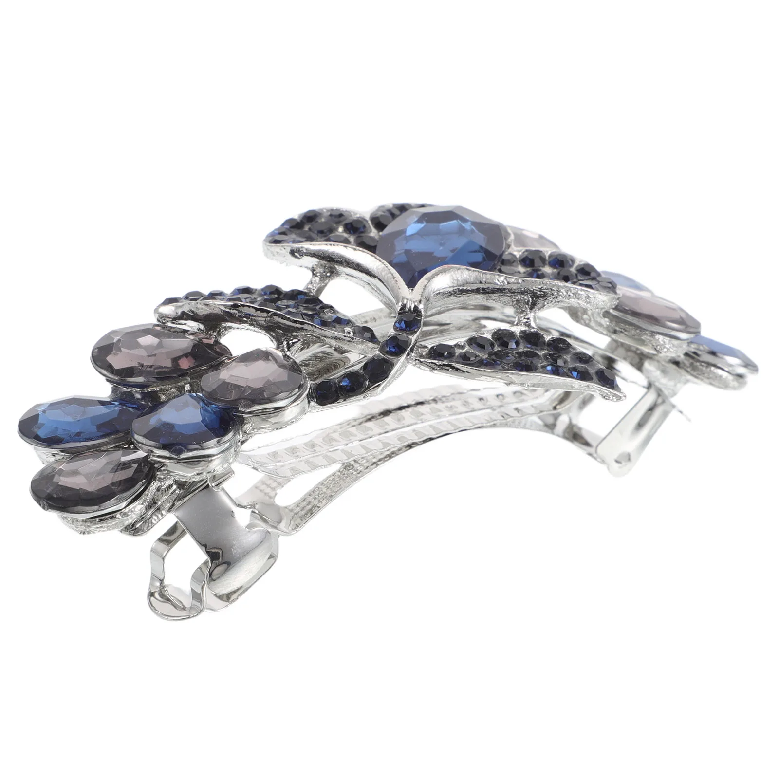 

Diamond Hair Clip Festival Accessories Crystal French Hairpin Spring Clips Glitter Rhinestone Girls Bride Bridal