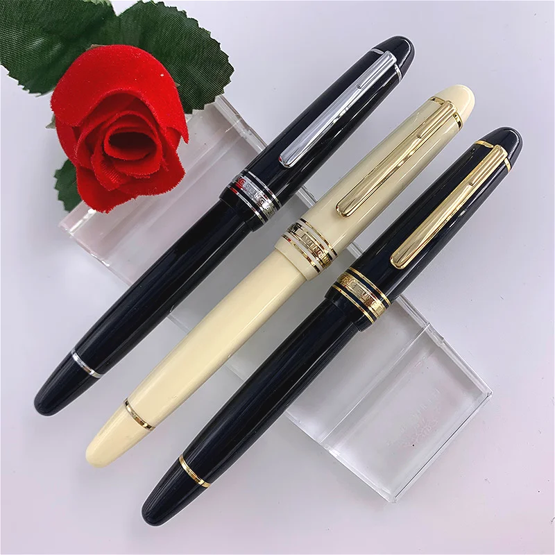 Yongsheng 628  High Quality Imported Resin Fountain Pen Large Piston Rotating Ink Suction EF/F Nib Ink Pen Office Writing Gifts