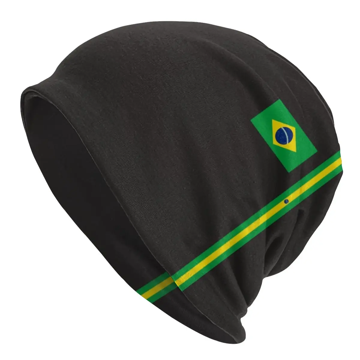 Brazil Flag Bonnet Hat Beanie Knitting Hats Men Women Hip Hop Unisex Brazilian National Emblem Winter Warm Skullies Beanies Caps