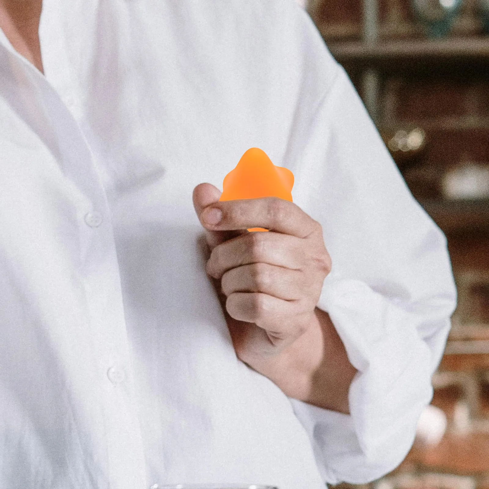 

2pcs Silicone Grip Ball Hand Strengthening Devices Elder Hexagonal Shape Hand Exerciser Massage Tool Portable