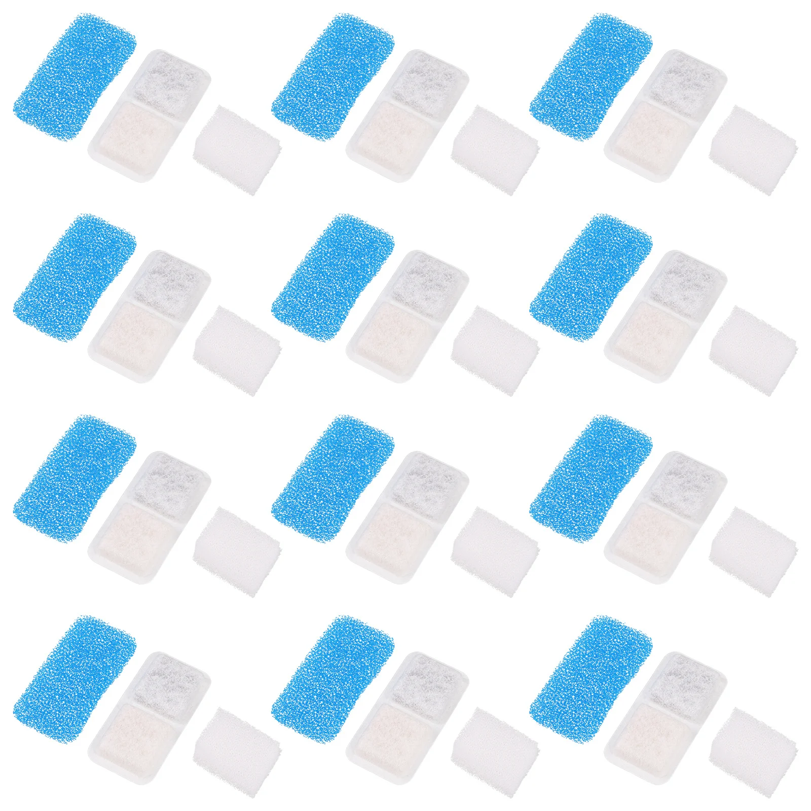 

24Pcs Replacement Cat Fountain Filter Cartridge Universal Fit Pet Water Dispenser Efficient Water Filtration Cat Filter Element