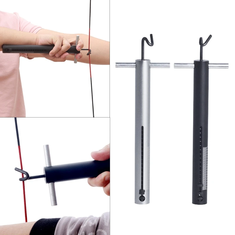 Universal -Bow Scale Mechanical Spring Scale Pounds Lbs Measuring for Compound -Bow Recurve-Bow Archery-Hunting