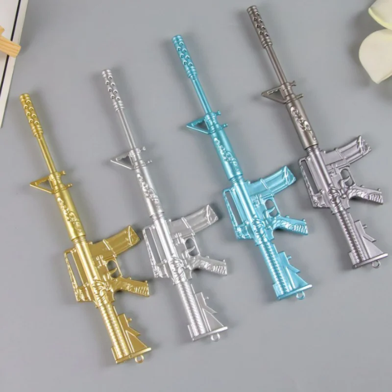 

40pcs/lot Creative Gun Shape Gel Pen Cute 0.5mm Neutral Pen School writing Supplies Promotional Gift