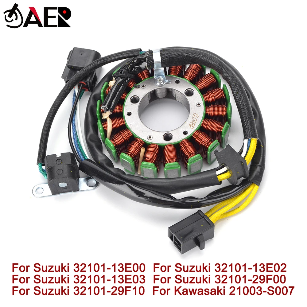 

32101-13E00 Stator Coil for Suzuki DR250R DRZ250 DRZ400 DRZ400E DRZ400SM 32101-29F00 DRZ 250 400 for Kawasaki KLX400 KLX400R