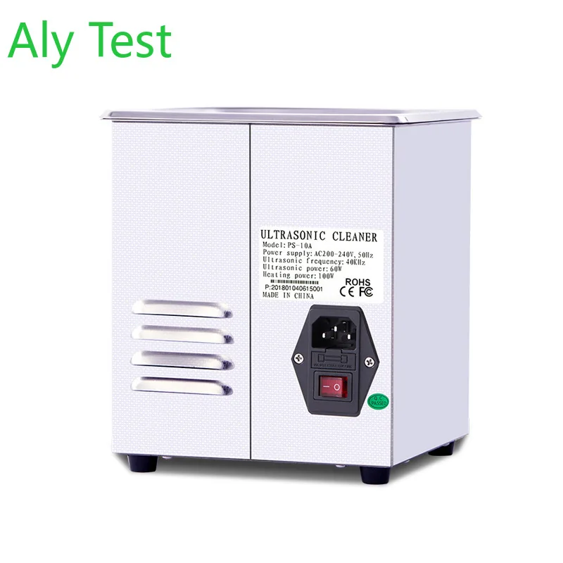 PS-10 Diesel Injector Pump Parts Ultrasonic Cleaner 2L Repair Tools with Heating Function