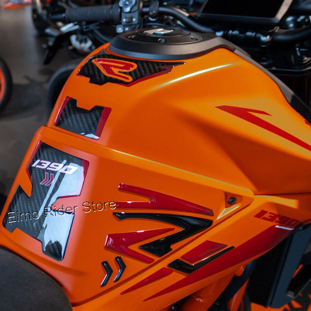 Adesivo protettivo in resina 3D per kit adesivi KTM 1390 Super Duke R + Evo- 2024 Tank Pad