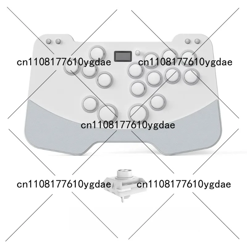 

Zen16 Metal Game Keyboard for PC/PS4 Hitbox Controller Stickless Arcade Stick with Meun UI Function for Switch