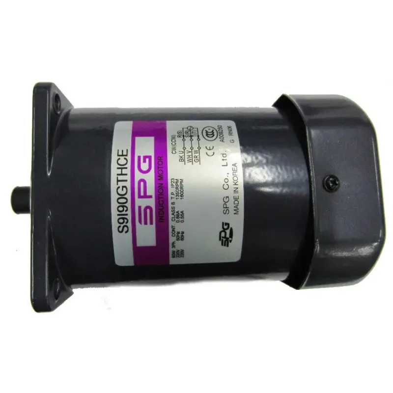 90W 220V Induction Motor S9I90GTHCE/90WSPG Series Industrial Drive Motor Durable Mechanical Power Component