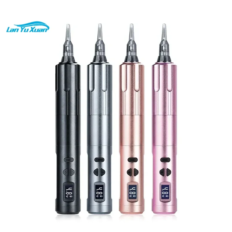 

OEM Dual Batteries Wireless PMU Machines Motor 4-12V Tattoo Machine For Permanent Makeup Make Up Nano Eyebrow Lip blushing