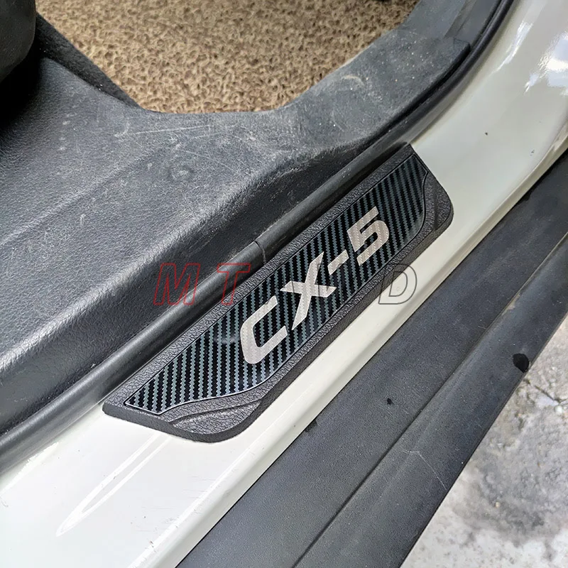 Für Mazda CX-5 CX5 KF KE 2027 2026 2025-2011 Zubehör Edelstahl Auto-Türschweller-Schutzleiste Abdeckung Pedal – Detail 9