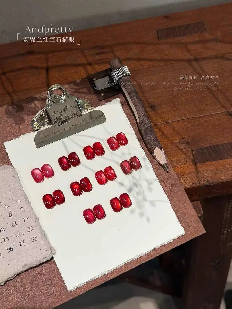 

ANDPRETTY, 10 цветов, набор гелей для ногтей «кошачий глаз» с лунным светом, новинка 2025 года, горячая распродажа, без HEMA, без TPO, нетоксичный УФ-гель для маникюрного салона, оптовая продажа