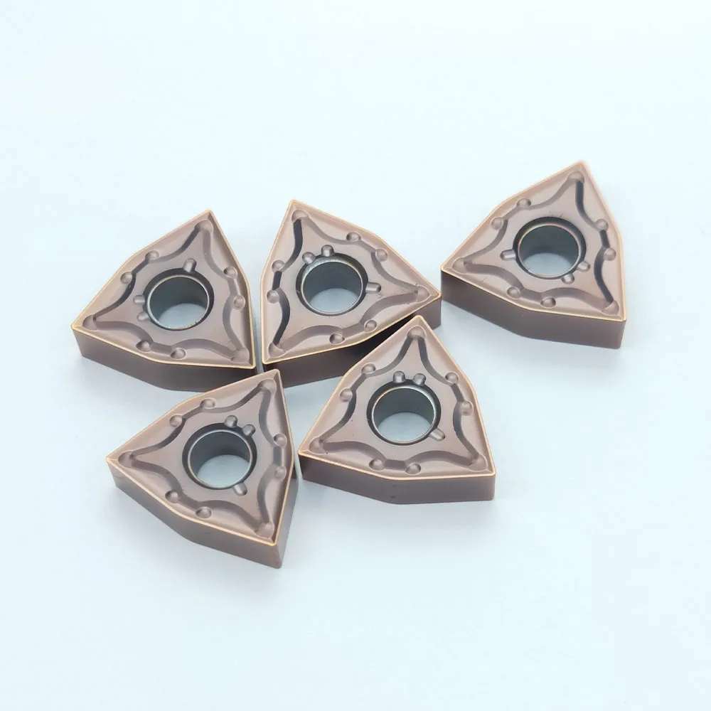 

10 шт., режущие пластины из карбида WNMG 080404