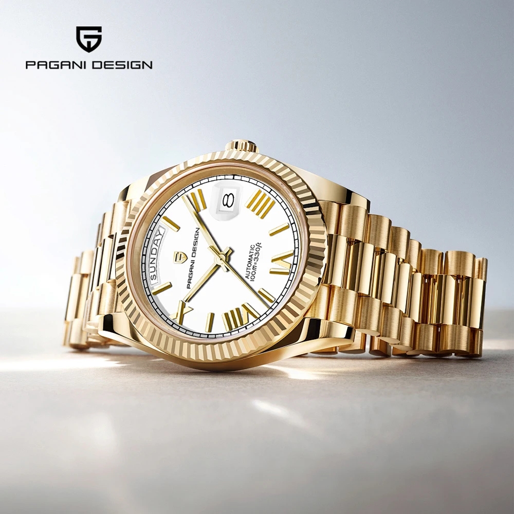 

Новинка 2024, PAGANI DESIGN DD36, роскошные золотые мужские часы, автоматические часы, мужские механические наручные часы, AR, сапфировые водонепроницаемые спортивные часы