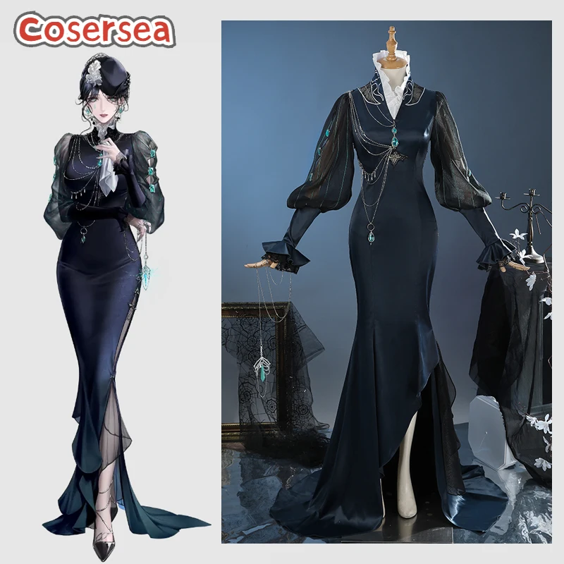 

Cosersea Jelena Cosplay Costume Game Path to Nowhere Jelena Role Play Halloween Women Dress Carnival Party Suit Outfit Fullset