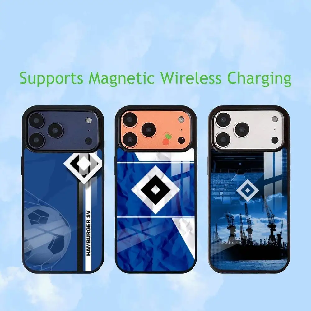 H-Hamburger SV HSV Phone Case For iPhone17,16,15,14,13,12,11 Plus,Pro Supports Magnetic Wireless Charging