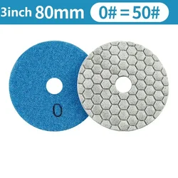 5 Inch 125mm Dry/Wet Diamond Polishing Pads Flexible Grinding Discs For Granite Marble Concrete Stone Sanding Discs Grinding