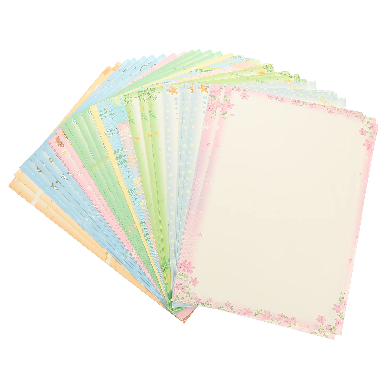 50 fogli A4 carta per computer in pizzo copia a colori pittura stampa 1 confezione carta per stampante delicata decorativa pieghevole stampata