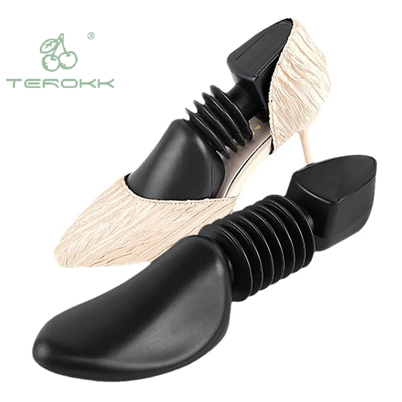 1pc Plastic Shoe Shaper Practical Adjustable Length Shoe Trees Shoes Organizers Stretcher Boot Holder Nursing Shoe For Men/Women