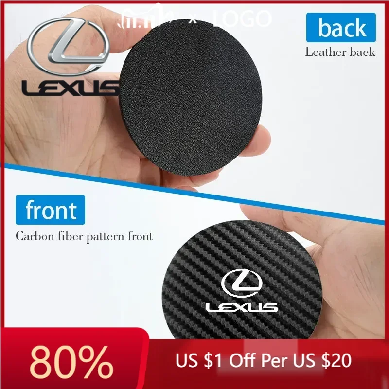 2026 Novedad: Pegatinas Interiores Antideslizantes Para Portavasos De Coche (2 Unidades) Para Lexus Gx470, Ls400, Lx470, Lx570, Rc350, Ux250H, Es350, Rx450H — -90%, $4.3 Coupon, from $0.48 – 90% descuento – €0.48