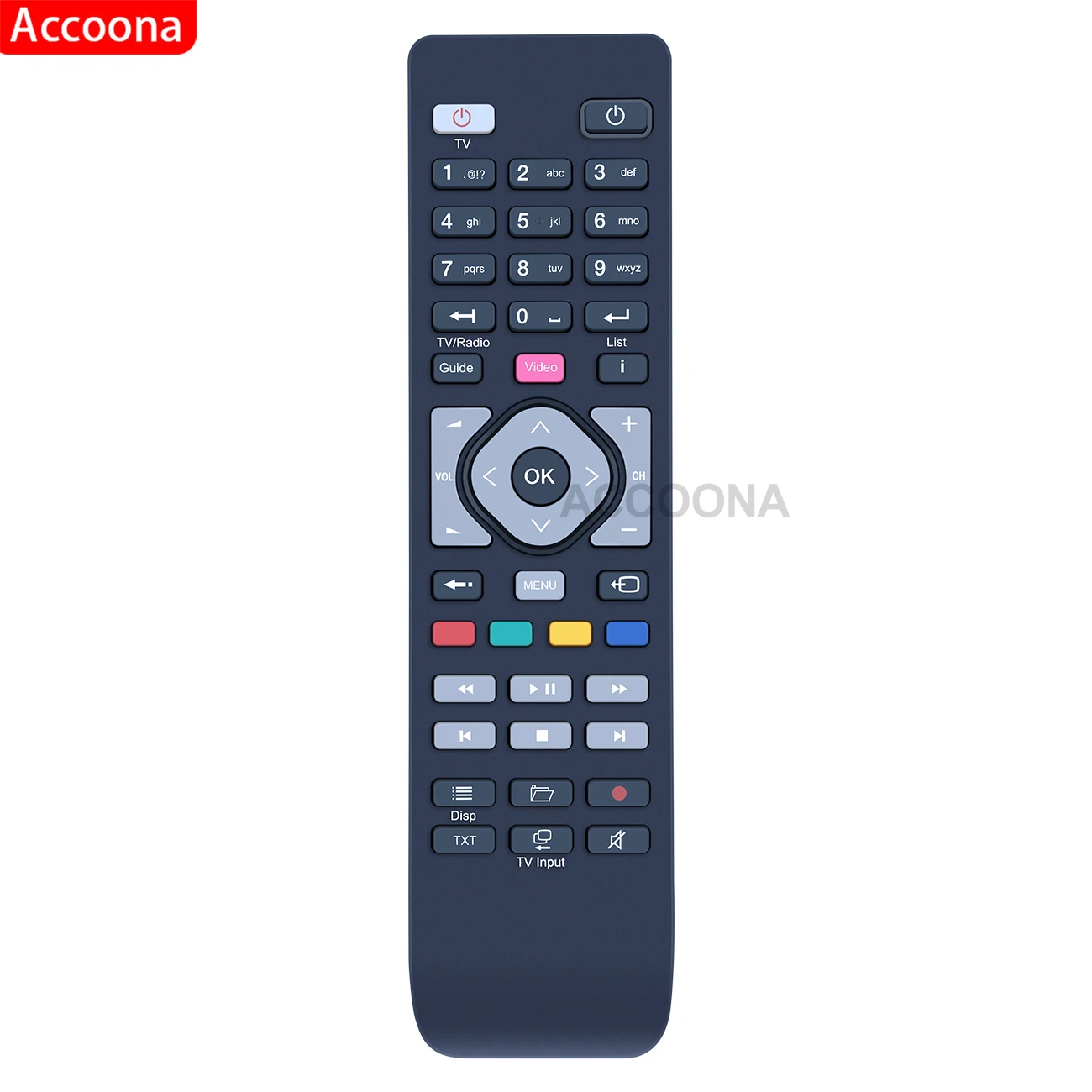 Mando a distancia RC2764531/01B RC2764529/02B para TATUNG Zigarette t-home, decodificador de TV