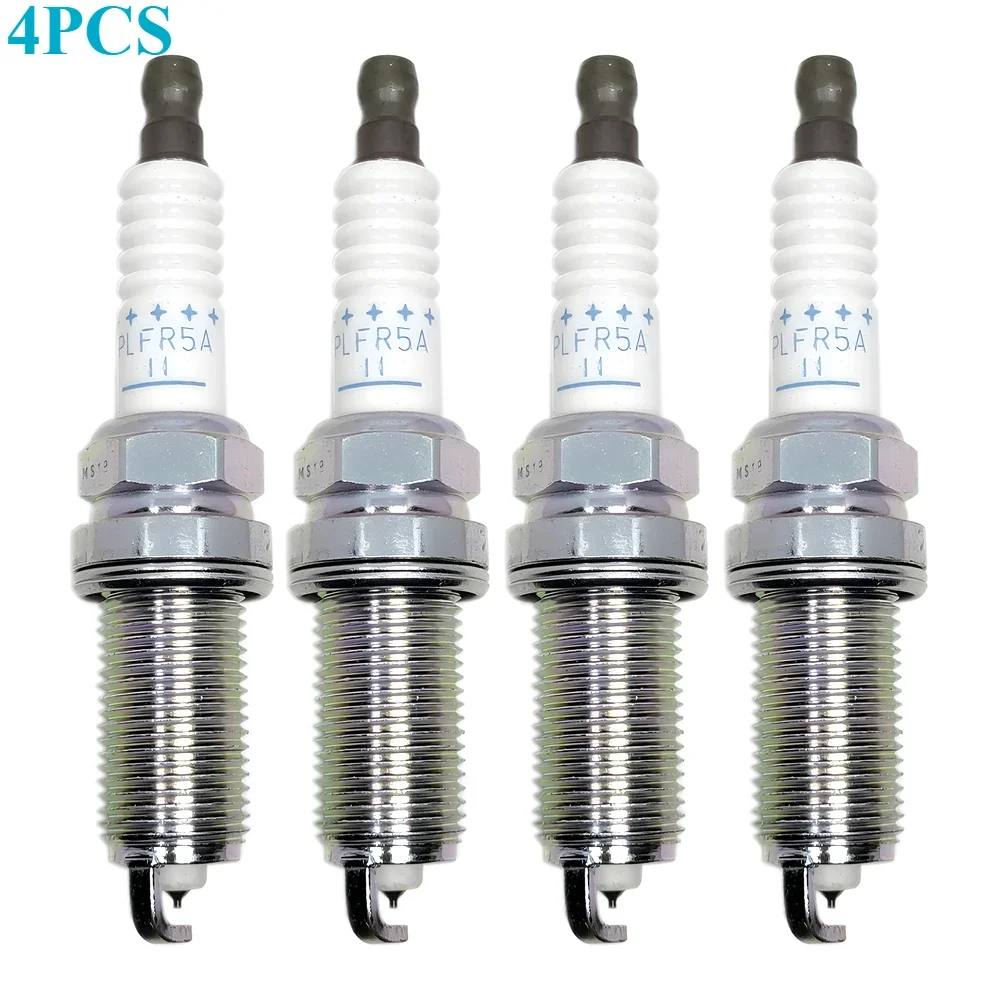 

4PCS Candles Replace for PLFR5A-11 NISSAN 22401-5M015 22401-5M075 VKH16 IKH16 Iridium Spark Plugs TORCH KH5RTIP-11