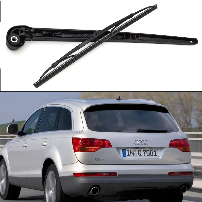 Car Rear Wiper Blades Back Window Wipers Arm For AUDI Q7 Hatchback (2006-2015) 360mm Auto Windscreen Blade Accessories